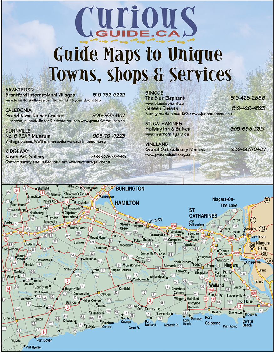 Curious Guide Map